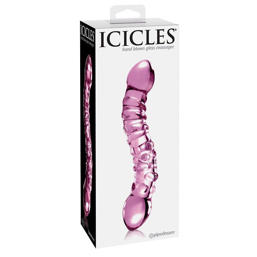 ICICLES - N. 55 GLASS MASSAGER ICICLES  NOCTURNA DESIRES
