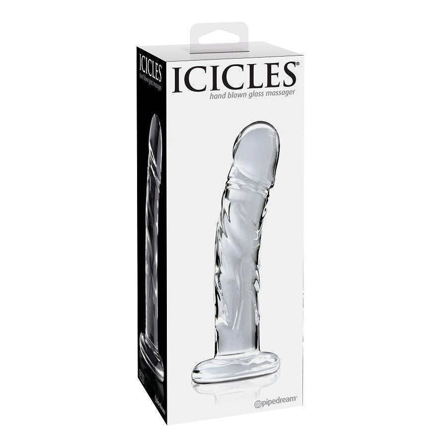 ICICLES - N. 62 GLASS MASSAGER ICICLES  NOCTURNA DESIRES