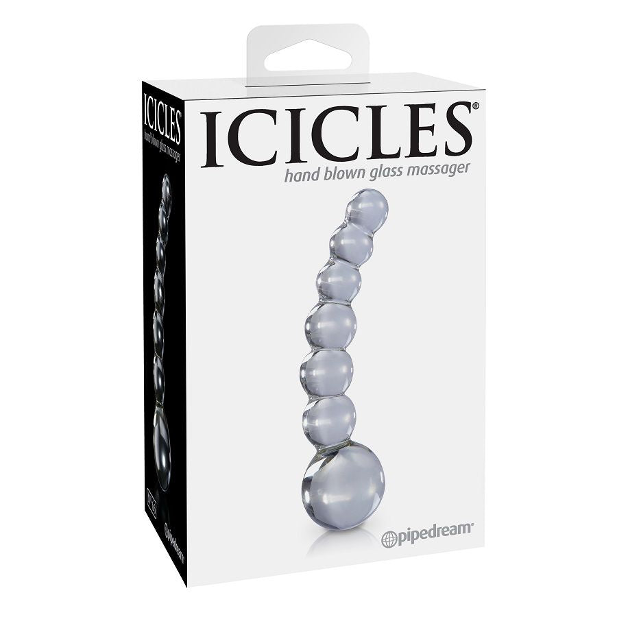 ICICLES - N. 66 TRANSPARENT MASSAGER ICICLES  NOCTURNA DESIRES