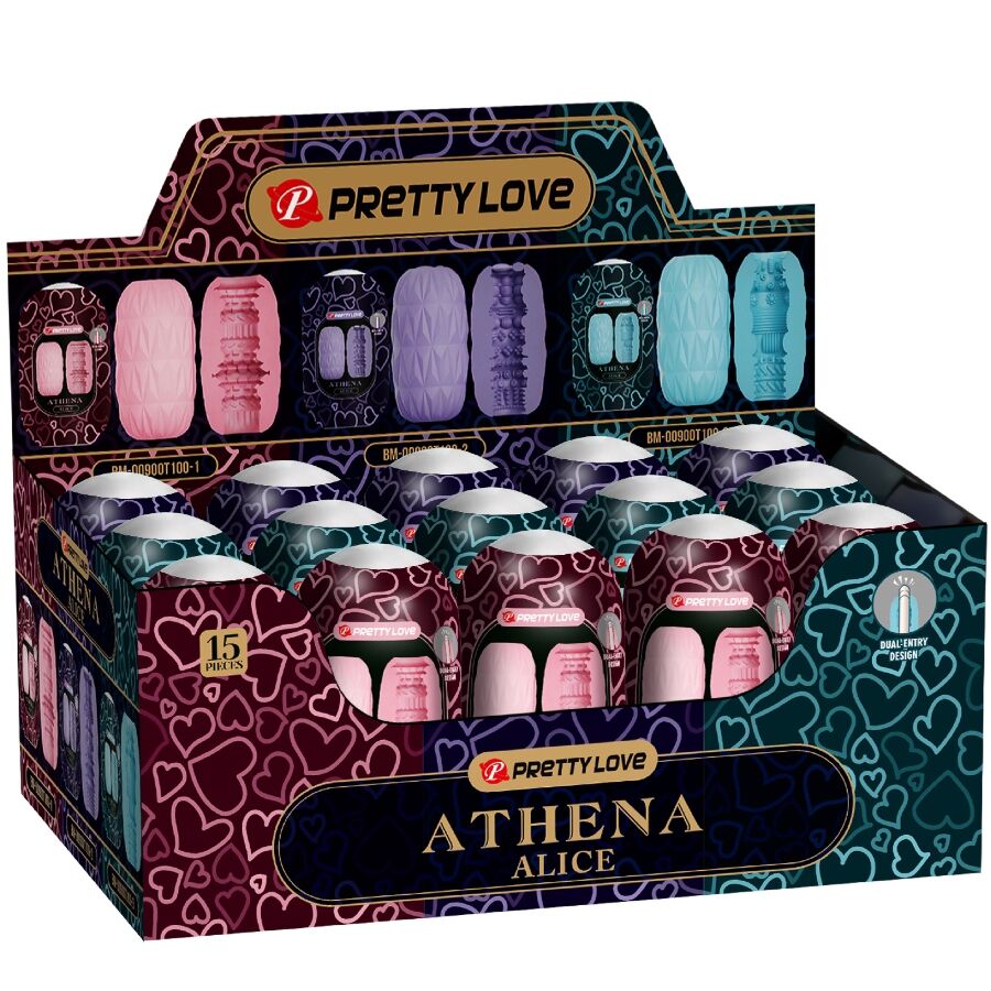 PRETTY LOVE - ATHENA ALICE PACK 15 VARIOUS MALE MASTURBATORS - NOCTURNA DESIRES