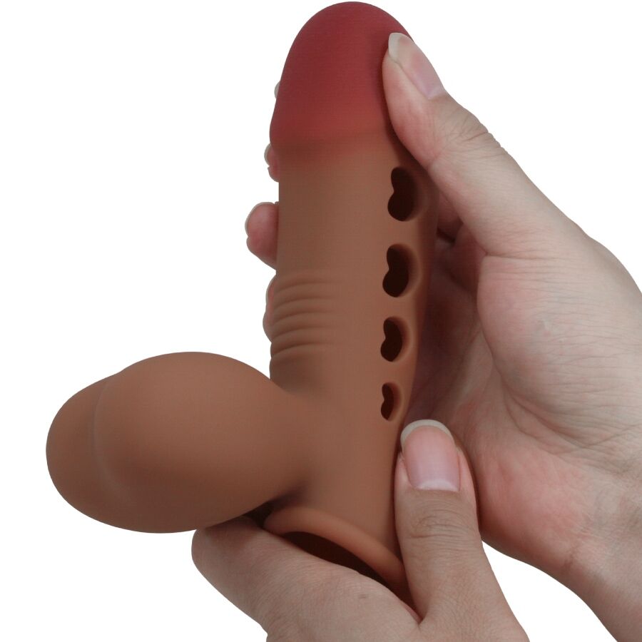 PRETTY LOVE - TYRONN PENIS SLEEVE WITH AIRBAG - NOCTURNA DESIRES