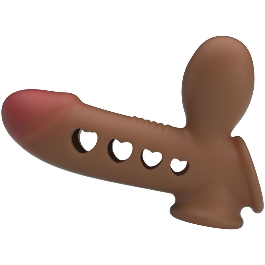 PRETTY LOVE - TYRONN PENIS SLEEVE WITH AIRBAG - NOCTURNA DESIRES