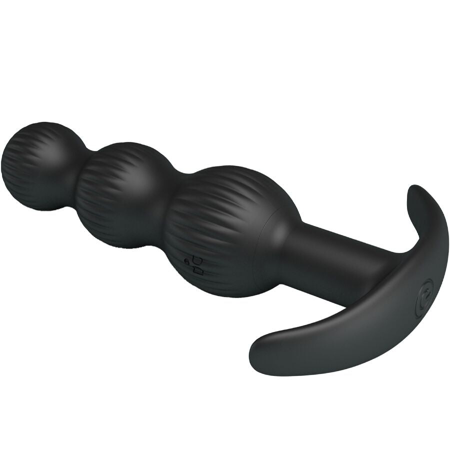 PRETTY LOVE - SIDNEY ANAL VIBRATOR 10 VIBRATIONS BLACK - NOCTURNA DESIRES
