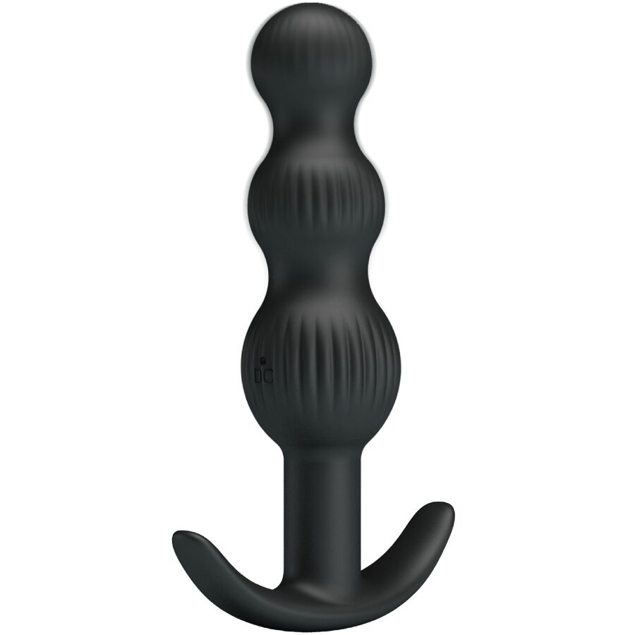 PRETTY LOVE - SIDNEY ANAL VIBRATOR 10 VIBRATIONS BLACK - NOCTURNA DESIRES