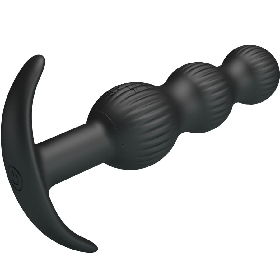 PRETTY LOVE - SIDNEY ANAL VIBRATOR 10 VIBRATIONS BLACK - NOCTURNA DESIRES