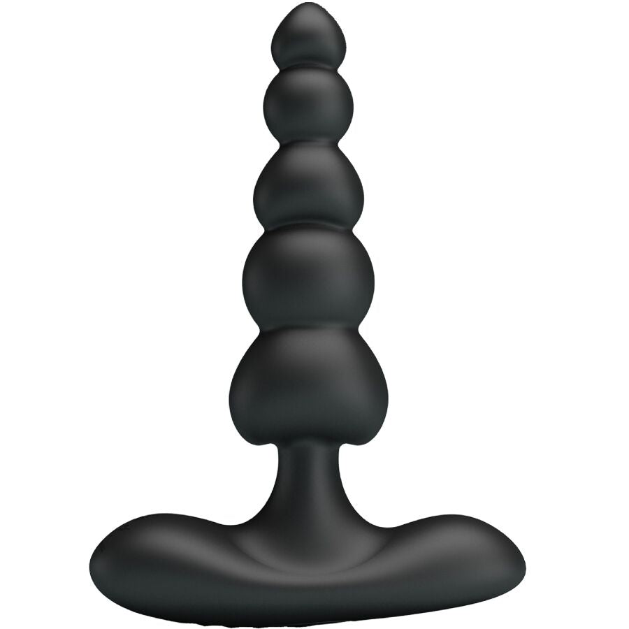 PRETTY LOVE - CORBAN ANAL VIBRATOR 10 VIBRATIONS BLACK - NOCTURNA DESIRES