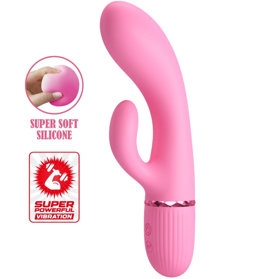 PRETTY LOVE - MARSKI RABBIT VIBRATOR & G-SPOT PINK - NOCTURNA DESIRES