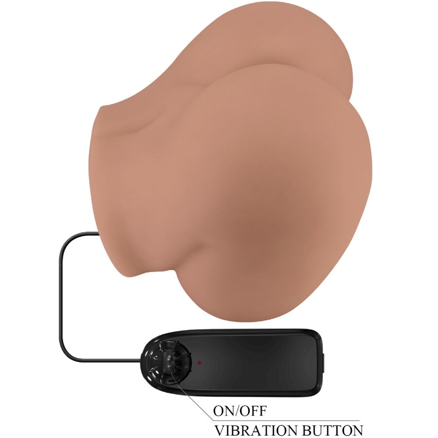 CRAZY BULL - BERNACE ASS VIBRATOR WITH REALISTIC VAGINA AND ANUS FLESH REMOTE CONTROL - NOCTURNA DESIRES