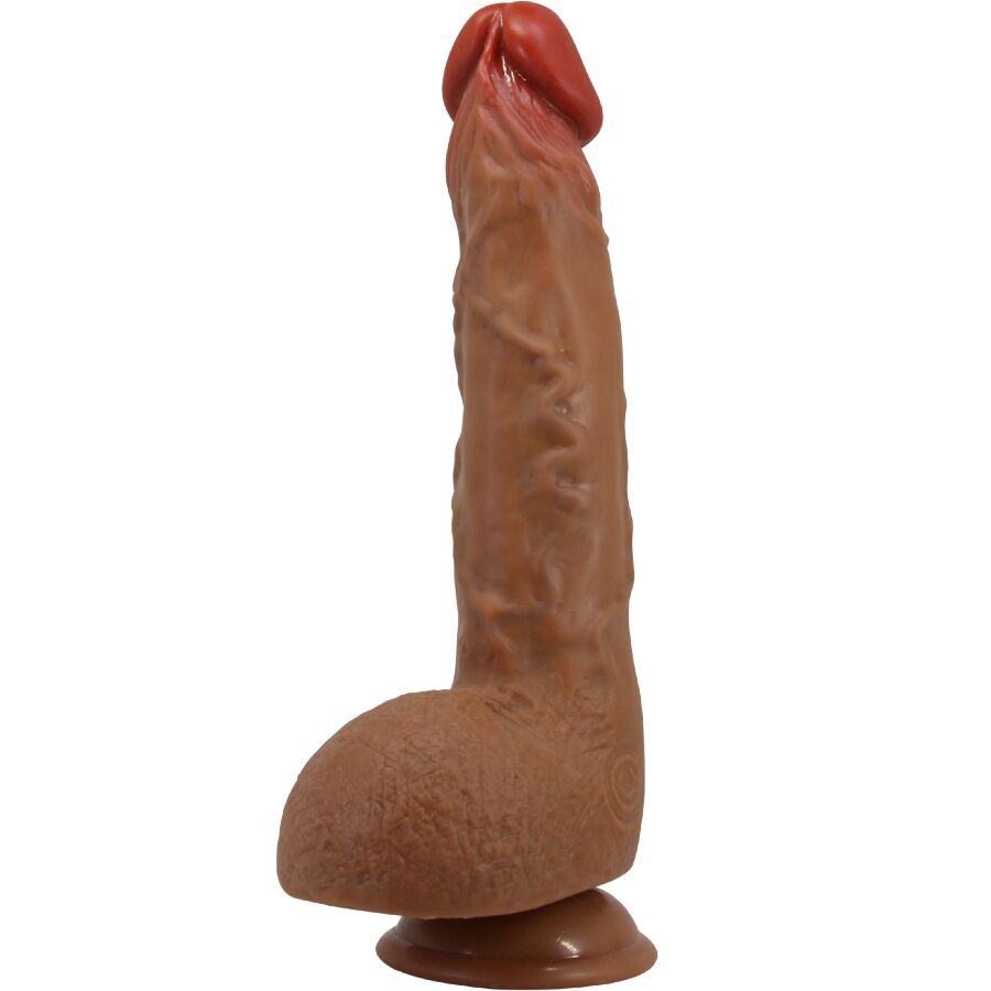 BAILE - BEAUTIFUL WILKS 5 SETTING REALISTIC VIBRATOR 25 CM MULATO - NOCTURNA DESIRES