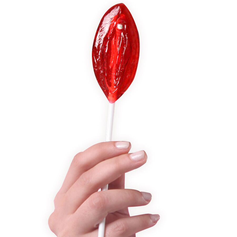 SECRETPLAY - LOLLIPOP VAGINA GUMMY STRAWBERRY - NOCTURNA DESIRES