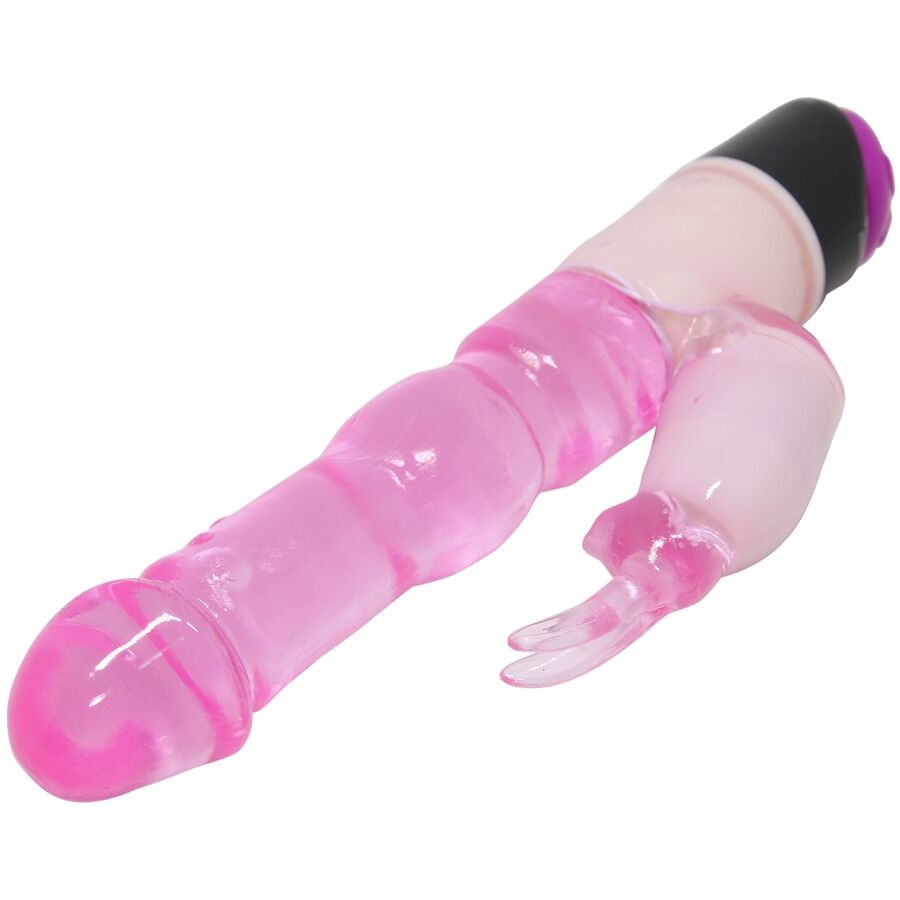 BAILE - WAVES OF PLEASURE FANTASY VIBRATOR WITH RABBIT 23 CM BAILE VIBRATORS  NOCTURNA DESIRES