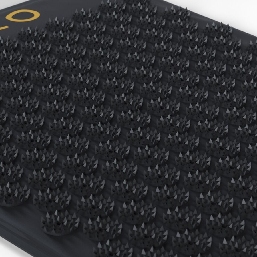 LELO -  BODY MASSAGE ACUPRESSURE MAT BLACK - NOCTURNA DESIRES