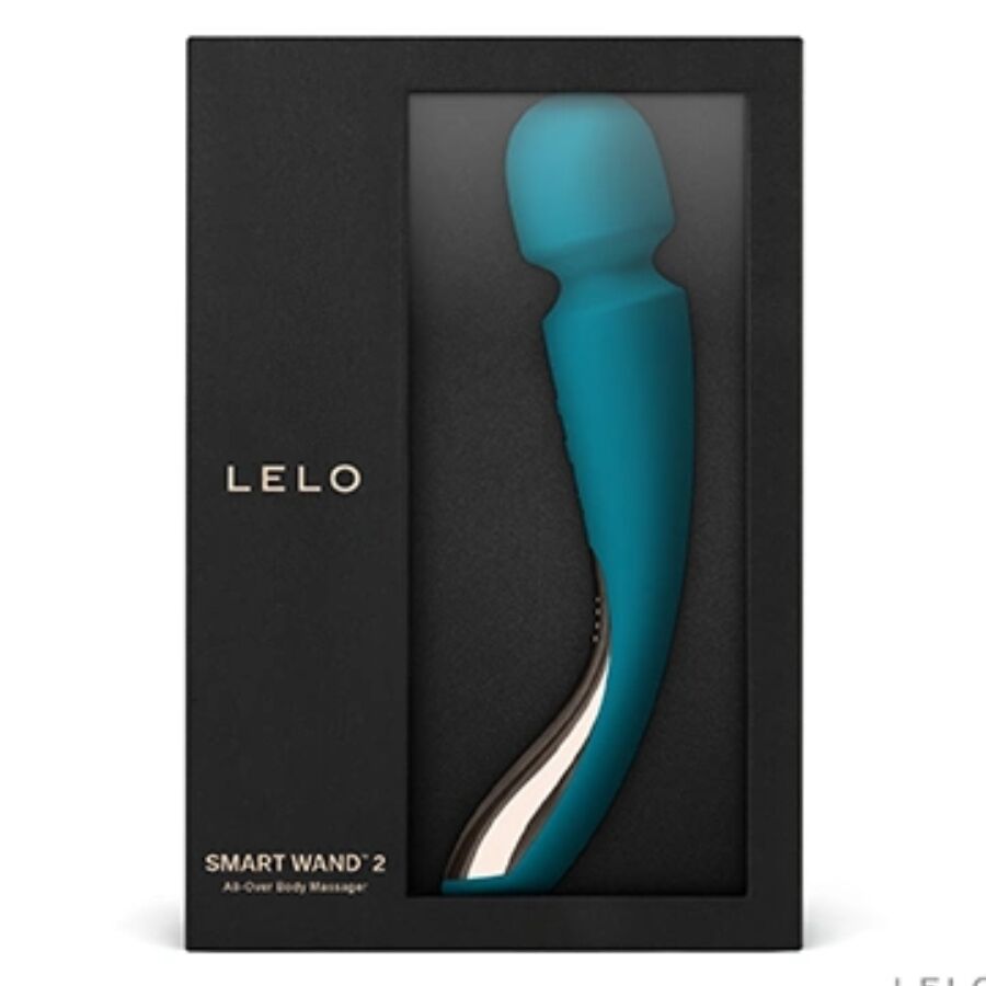 LELO - SMART MEDIUM WAND 2 OCEAN BLUE MASSAGER - NOCTURNA DESIRES