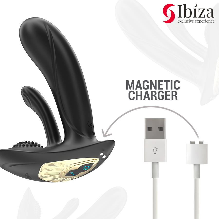 IBIZA - WEARABLE VIBRATOR WITH G-SPOT AND CLITORIS STIMULATION WITH REMOTE CONTROL - NOCTURNA DESIRES