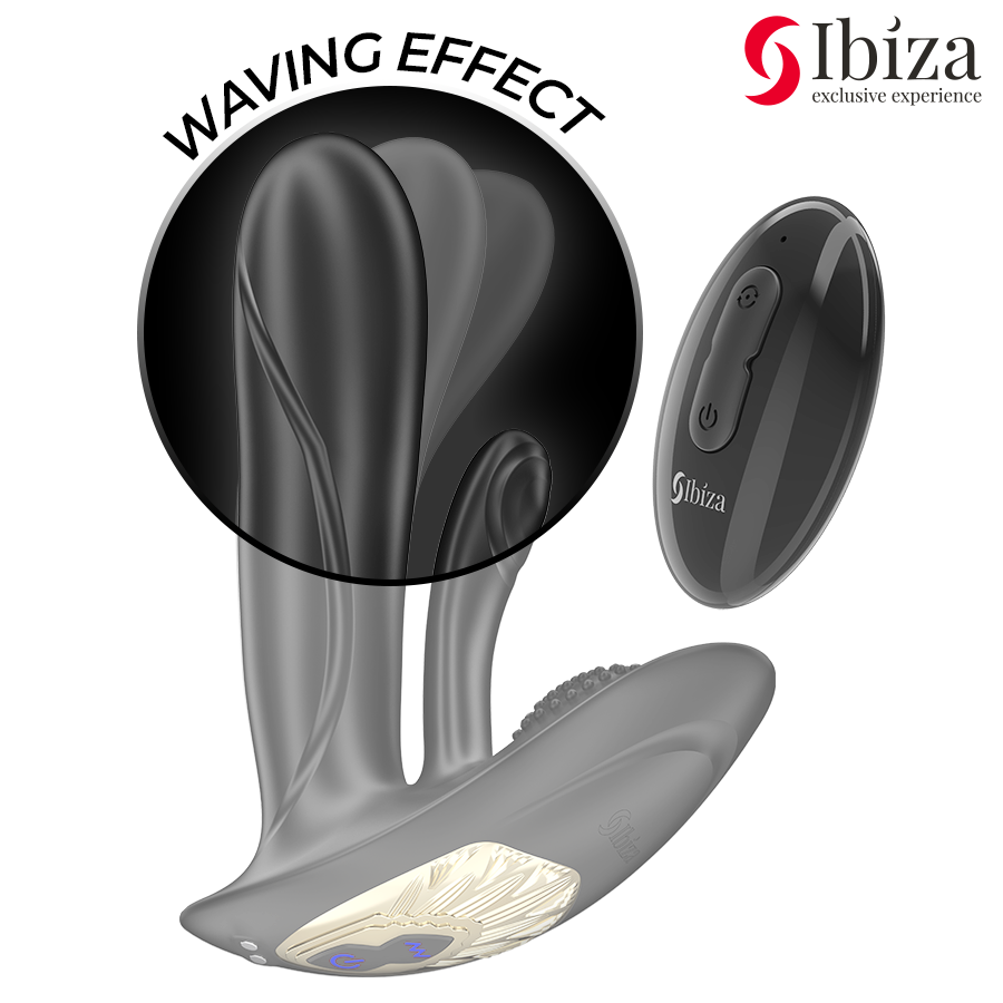 IBIZA - WEARABLE VIBRATOR WITH G-SPOT AND CLITORIS STIMULATION WITH REMOTE CONTROL - NOCTURNA DESIRES