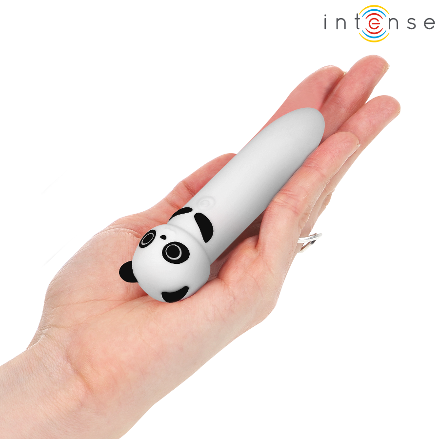 INTENSE - POH PANDA VIBRATING BULLET USB RECHARGEABLE 10 X 2.2 CM - NOCTURNA DESIRES