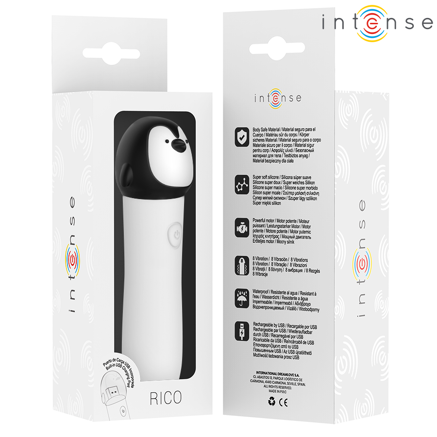 INTENSE - RICO VIBRATING BULLET PENGUIN - NOCTURNA DESIRES