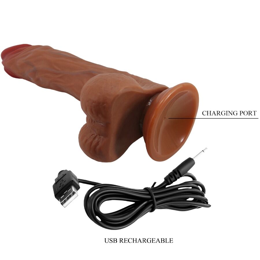 BAILE - CALISTO REALISTIC DILDO 24 CM FLESH - NOCTURNA DESIRES