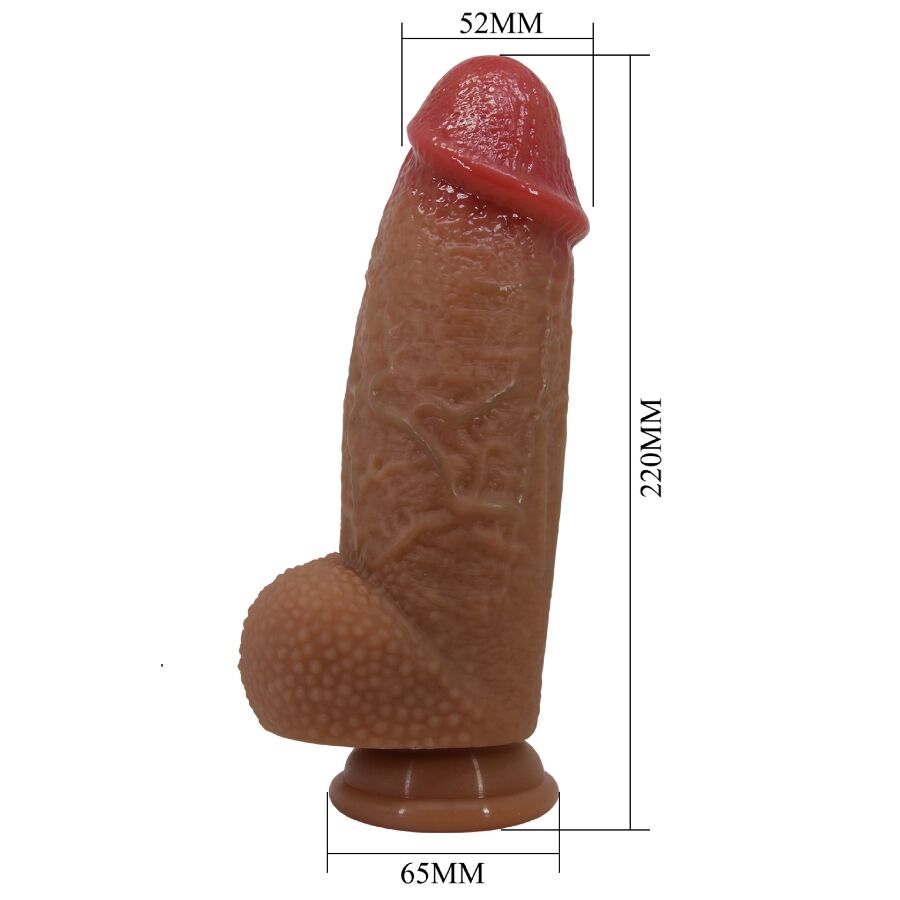 PRETTY LOVE - ACHILLE ULTRA REALISTIC DILDO 22 CM - NOCTURNA DESIRES