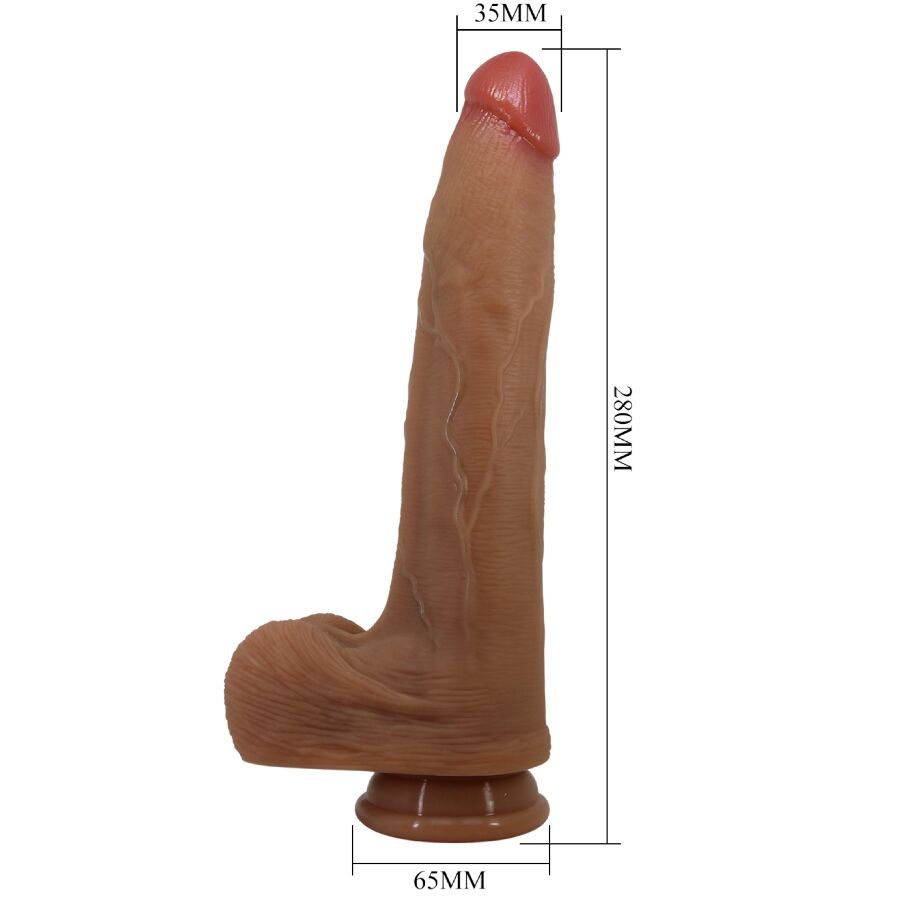 PRETTY LOVE - ADLEY ULTRA REALISTIC DILDO 28 CM - NOCTURNA DESIRES
