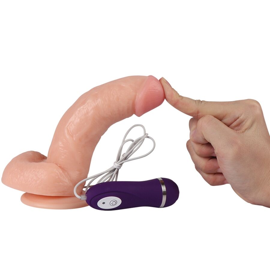 SHEQU - KASSADIN VIBRATOR DILDO WITH REMOTE CONTROL 17.5 CM - NOCTURNA DESIRES