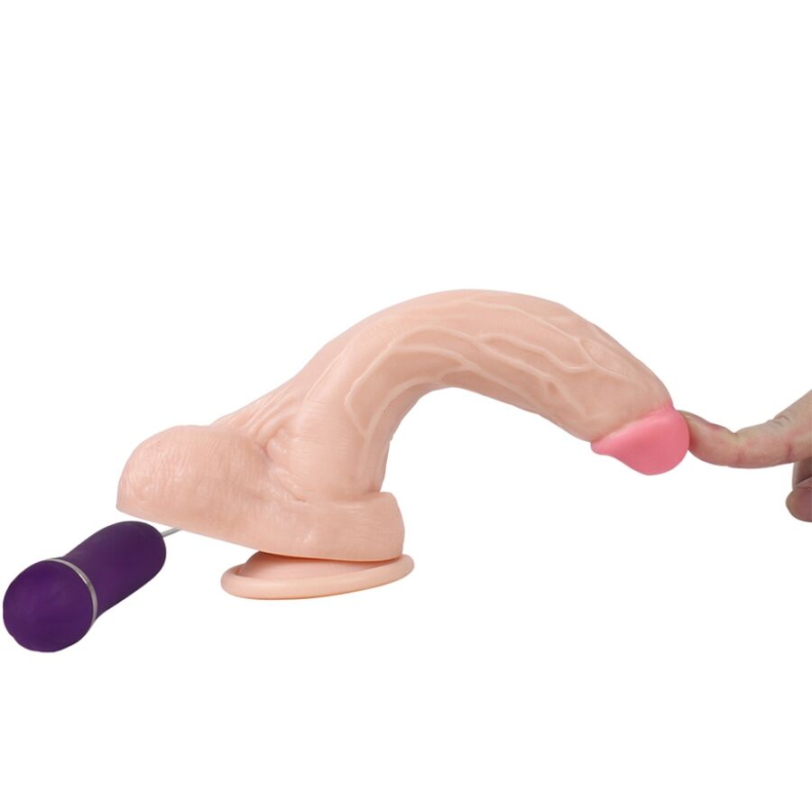 SHEQU - HOLY DRAGON VIBRATOR DILDO WITH REMOTE CONTROL 20.5 CM - NOCTURNA DESIRES