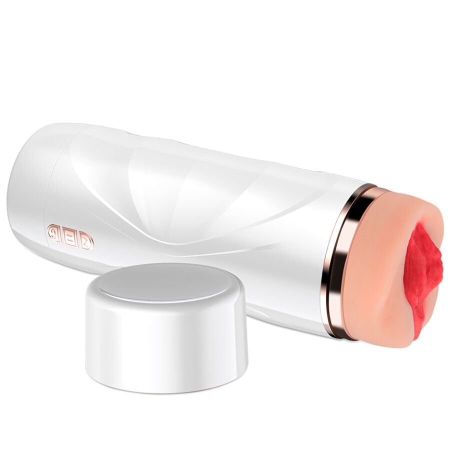 SHEQU - RILEY VIBRATING VAGINA MASTURBATOR WITH SUCTION - NOCTURNA DESIRES