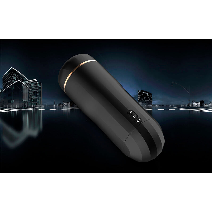 SHEQU - SNOW VAGINA MASTURBATOR WITH VIBRATION AND SUCTION - NOCTURNA DESIRES