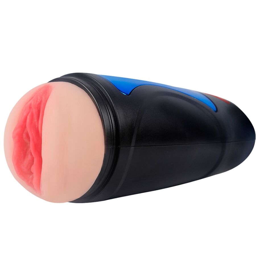 SHEQU - RENEE SQUEEZABLE VAGINA MASTURBATOR WITH VIBRATION IN CASE - NOCTURNA DESIRES