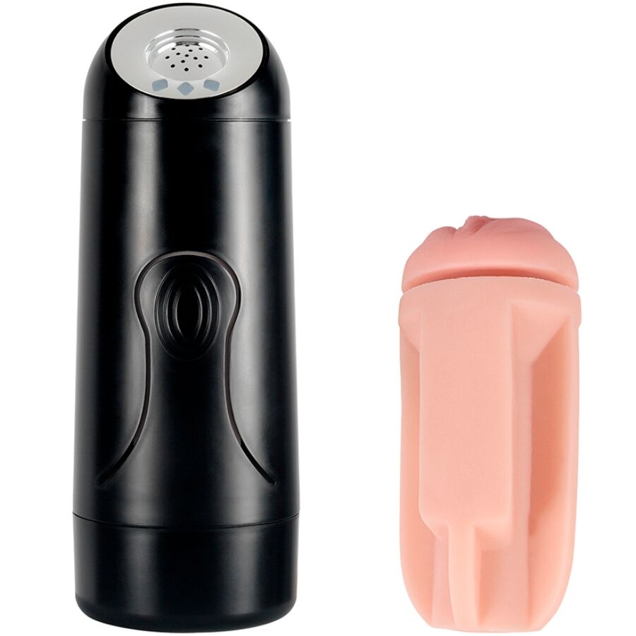 SHEQU - FANNY VAGINA MASTURBATOR WITH VIBRATION - NOCTURNA DESIRES