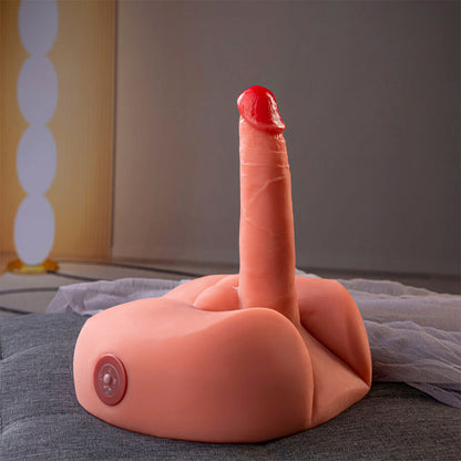 XISE - HONEY REALISTIC DILDO MASTURBATOR WITH VIBRATION 25 CM - NOCTURNA DESIRES