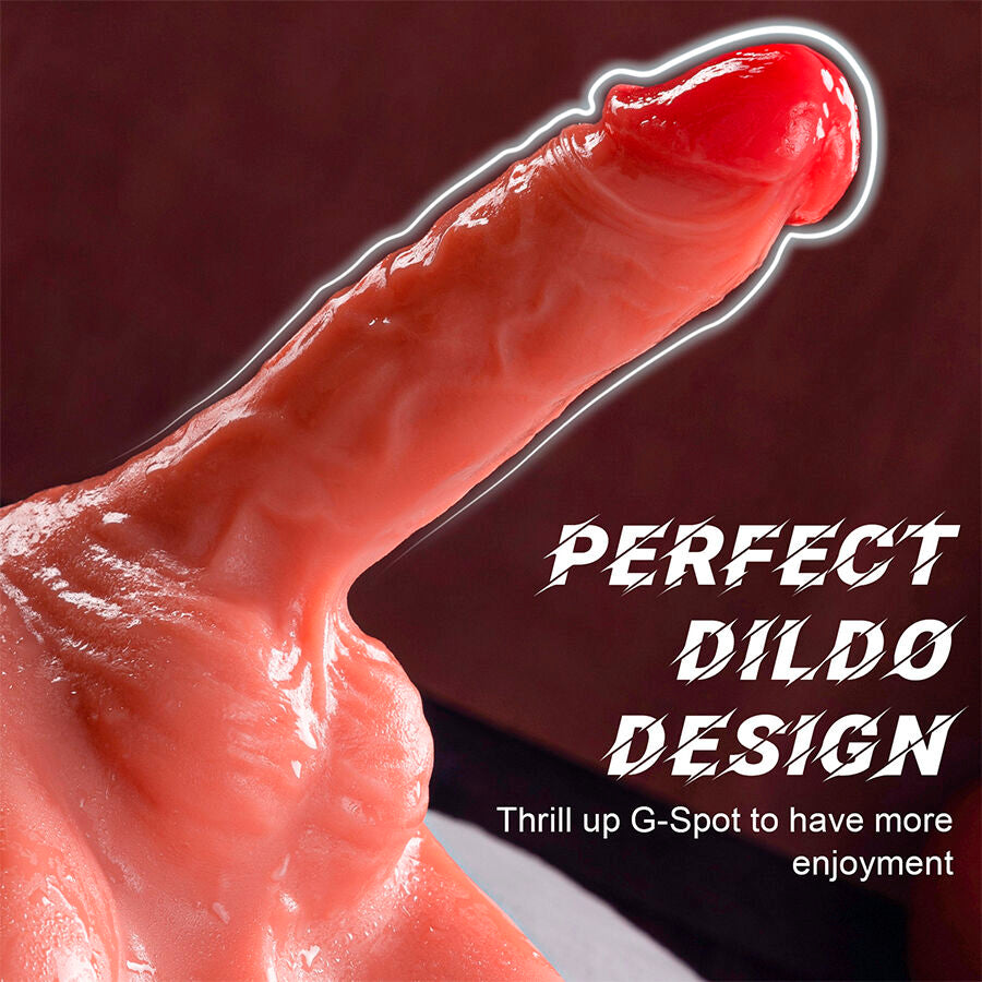 XISE - MICHAEL REALISTIC DILDO AND ANUS MASTURBATOR WITH THRUSTING 15 CM - NOCTURNA DESIRES