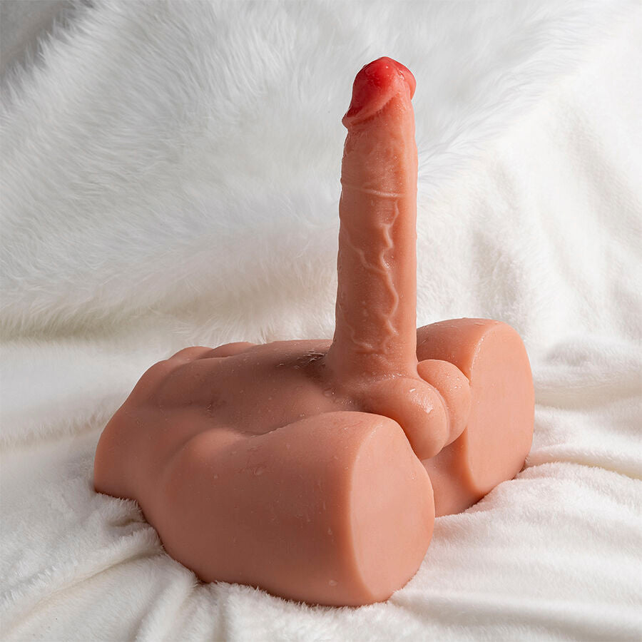 XISE - PEEL DILDO ASS REALISTIC DILDO MASTURBATOR FRONT POSITION WITH THRUSTING 17.5 CM - NOCTURNA DESIRES