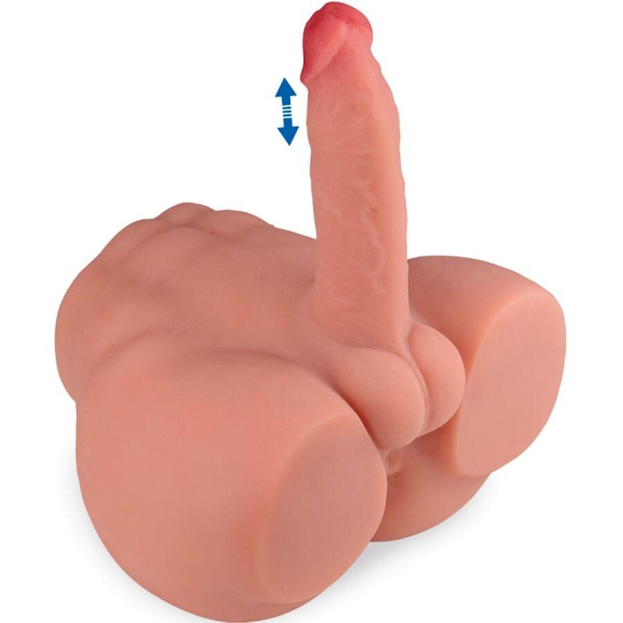 XISE - FREDERICO MASTURBADOR REALISTIC DILDO FRONT POSITION WITH THRUSTING 15 CM - NOCTURNA DESIRES