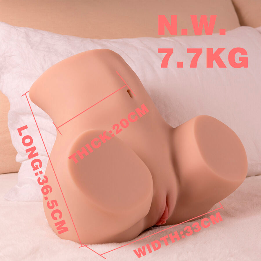 XISE - DANAE THRUSTING REALISTIC VAGINA MASTUBADOR WITH MULTI-POSITION VIBRATION - NOCTURNA DESIRES
