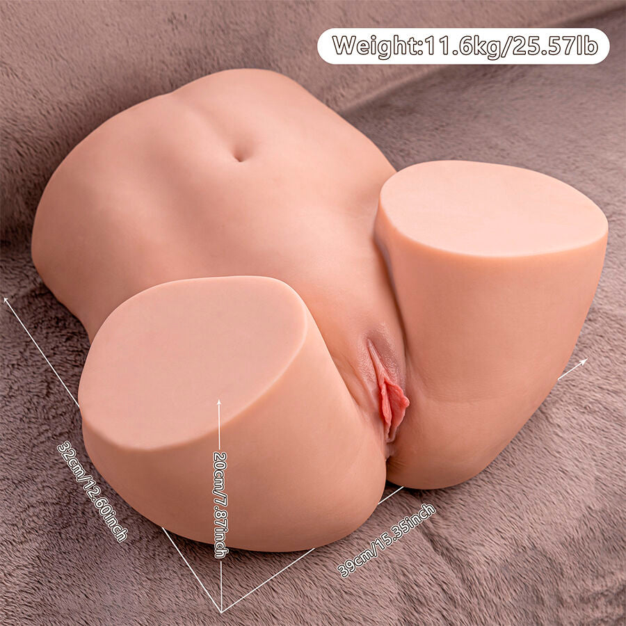 XISE - ETHEL THRUSTING REALISTIC VAGINA MASTURBATOR WITH MULTI-POSITION VIBRATION - NOCTURNA DESIRES