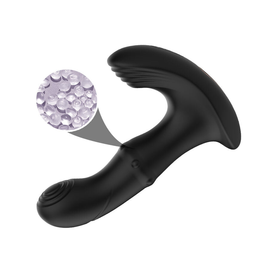 ARMONY - ANAL PROSTATE VIBRATOR REMOTE CONTROL BLACK - NOCTURNA DESIRES