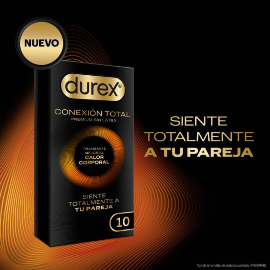 DUREX - TOTAL CONNECTION ULTRA FINE PLUS LATEX FREE 10 UNITS - NOCTURNA DESIRES
