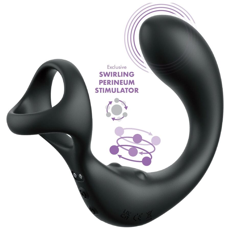 ANAL FANTASY ELITE COLLECTION - VIBRATING ANAL MASSAGER WITH REMOTE CONTROL - NOCTURNA DESIRES