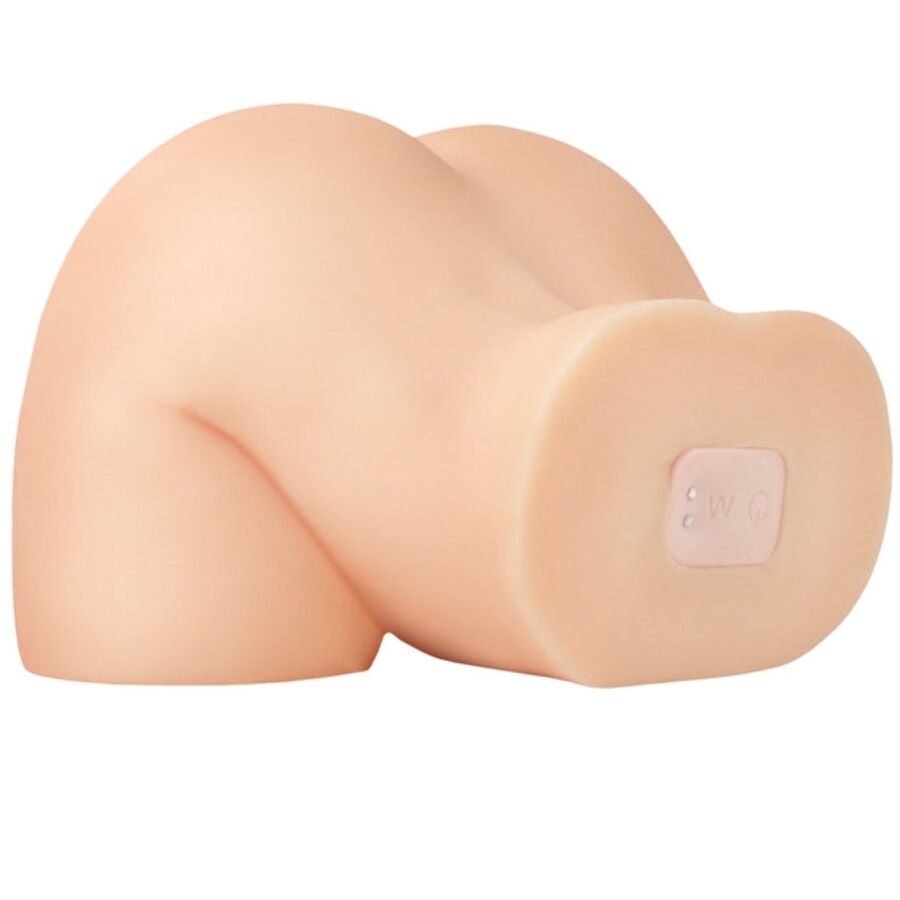 PDX ELITE - SHAKETHAT ASS REALISTIC VAGINA AND ANUS MASTURBATOR WITH VIBRATION - NOCTURNA DESIRES