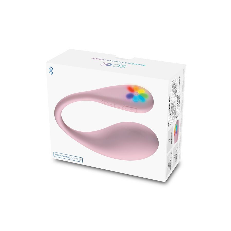 KIIROO - SPOT KISS ME U-SHAPED VIBRATOR PINK - NOCTURNA DESIRES
