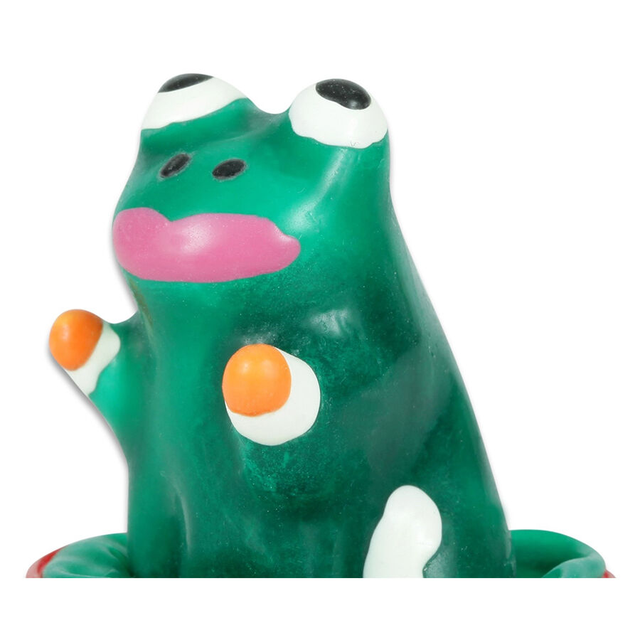 CONDOMERIE - HANDPAINTED NOVELTY CONDOMS FROG MODEL 1 - NOCTURNA DESIRES