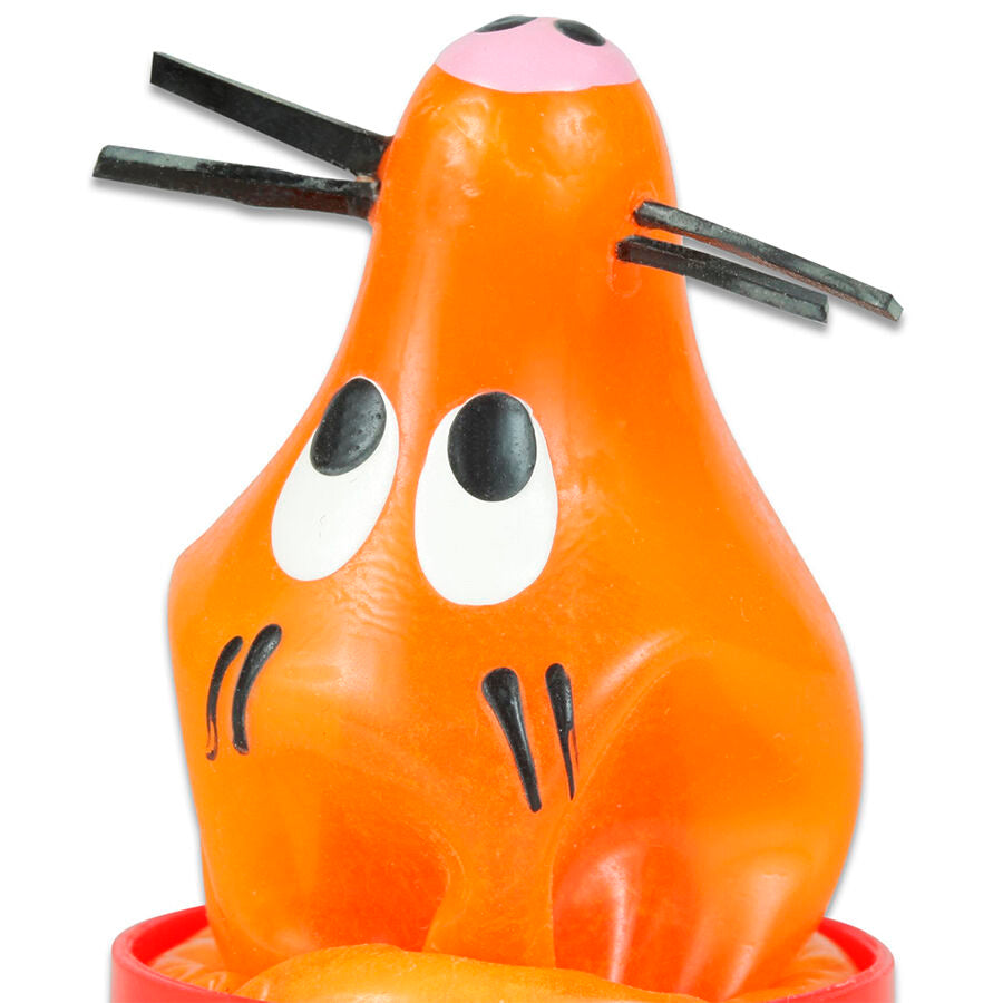 CONDOMERIE - HANDPAINTED NOVELTY CONDOMS FOX GLUED - NOCTURNA DESIRES