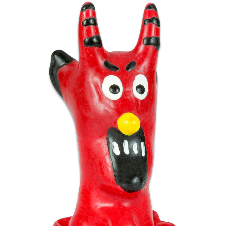 CONDOMERIE - HANDPAINTED NOVELTY CONDOMS RED DEVIL - NOCTURNA DESIRES