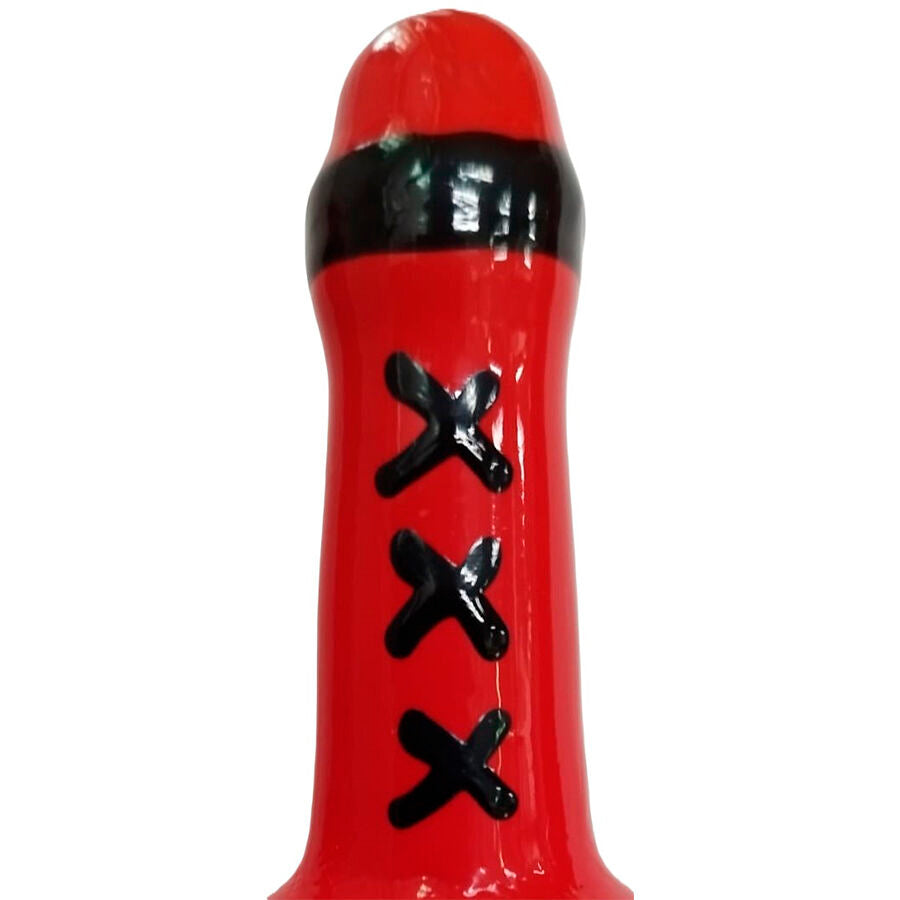 CONDOMERIE - HANDPAINTED NOVELTY CONDOMS AMSTERDAM RED - NOCTURNA DESIRES