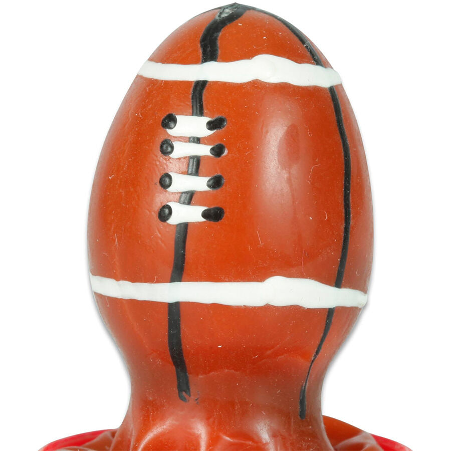 CONDOMERIE - HANDPAINTED NOVELTY CONDOMS RUGBY BALL - NOCTURNA DESIRES