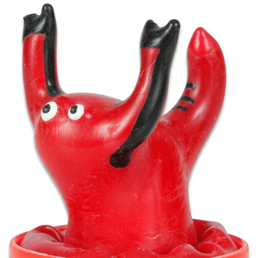CONDOMERIE - HANDPAINTED NOVELTY CONDOMS RED SCORPIO - NOCTURNA DESIRES