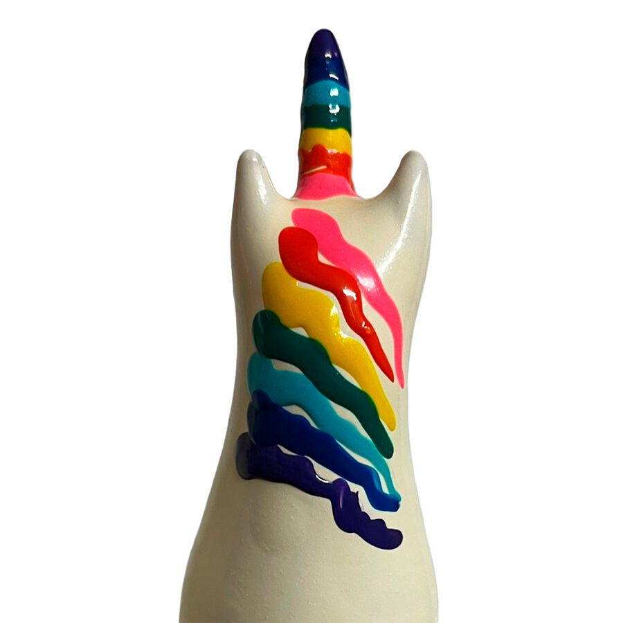 CONDOMERIE - HANDPAINTED NOVELTY CONDOMS UNICORN RAINBOW - NOCTURNA DESIRES