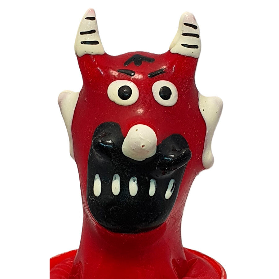 CONDOMERIE - HANDPAINTED NOVELTY CONDOMS DEVILS MOUTH MODEL 2 - NOCTURNA DESIRES