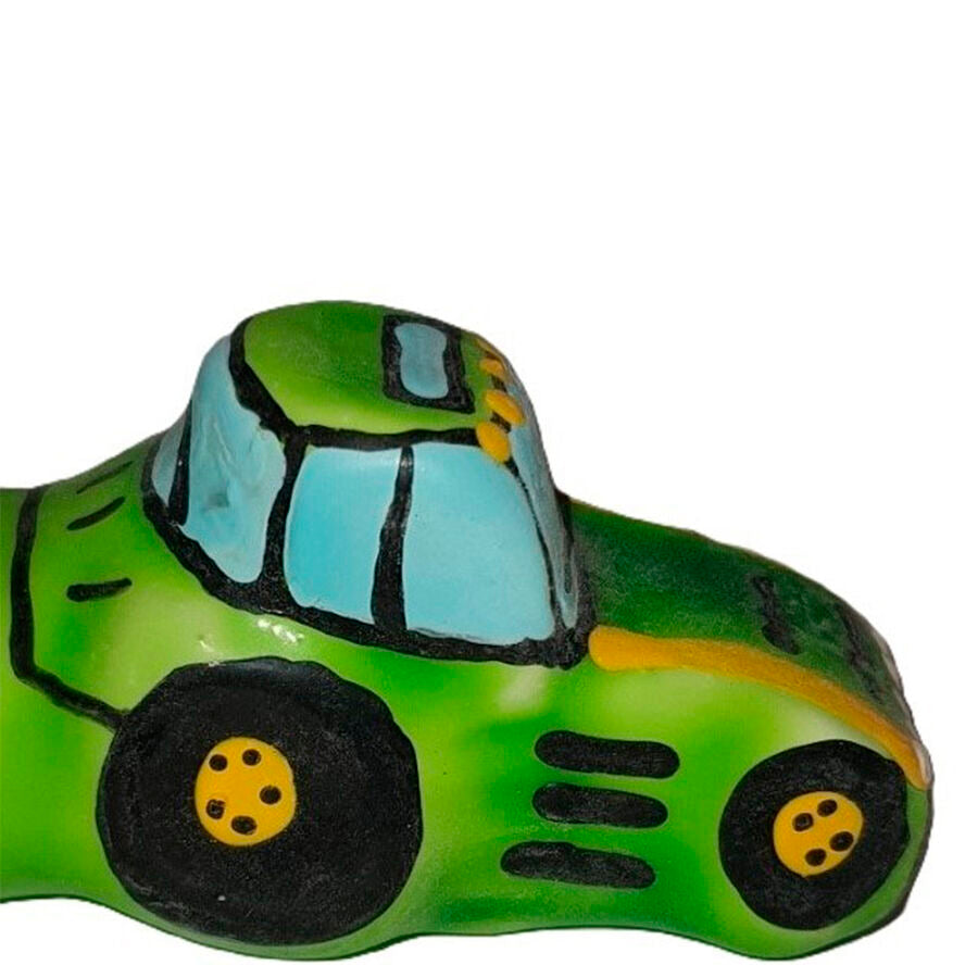 CONDOMERIE - HANDPAINTED NOVELTY CONDOMS TRACTOR GREEN XL - NOCTURNA DESIRES